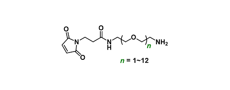 Mal-amido-PEGn-NH2