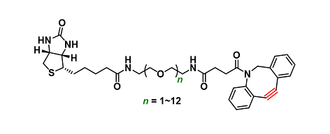 Biotin-PEGn-NHCO-DBCO