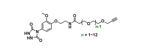 PTAD-PEGn-alkyne